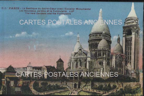 Cartes postales anciennes > CARTES POSTALES > carte postale ancienne > cartes-postales-ancienne.com Ile de france Paris Paris 18eme