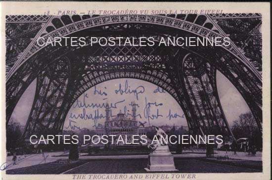 Cartes postales anciennes > CARTES POSTALES > carte postale ancienne > cartes-postales-ancienne.com Ile de france Paris Paris 7eme