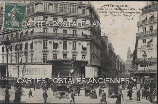 Cartes postales anciennes > CARTES POSTALES > carte postale ancienne > cartes-postales-ancienne.com Ile de france Paris Paris 9eme