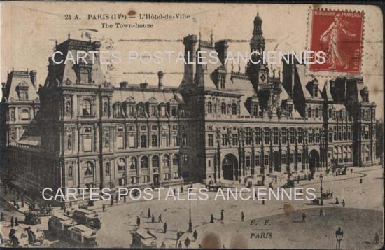 Cartes postales anciennes > CARTES POSTALES > carte postale ancienne > cartes-postales-ancienne.com Ile de france Paris Paris 4eme