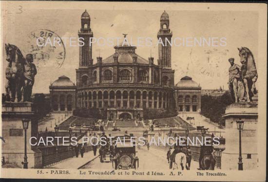 Cartes postales anciennes > CARTES POSTALES > carte postale ancienne > cartes-postales-ancienne.com Ile de france Paris Paris 16eme