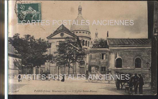 Cartes postales anciennes > CARTES POSTALES > carte postale ancienne > cartes-postales-ancienne.com Ile de france Paris Paris 18eme