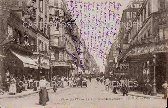 Cartes postales anciennes > CARTES POSTALES > carte postale ancienne > cartes-postales-ancienne.com Ile de france Paris Paris 18eme