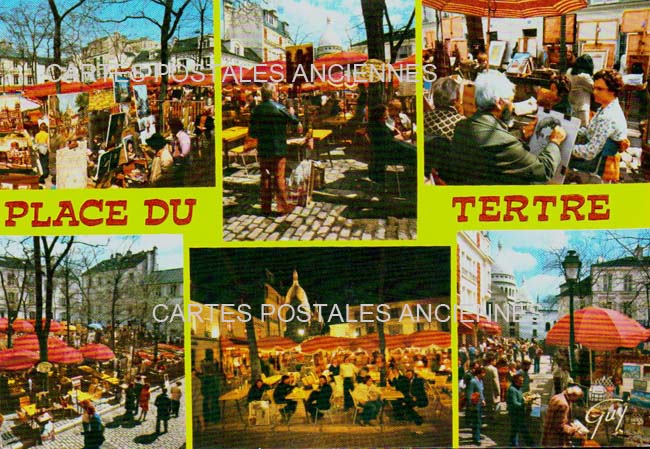 Cartes postales anciennes > CARTES POSTALES > carte postale ancienne > cartes-postales-ancienne.com Ile de france Paris Paris 18eme