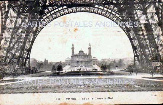 Cartes postales anciennes > CARTES POSTALES > carte postale ancienne > cartes-postales-ancienne.com Ile de france Paris Paris 7eme