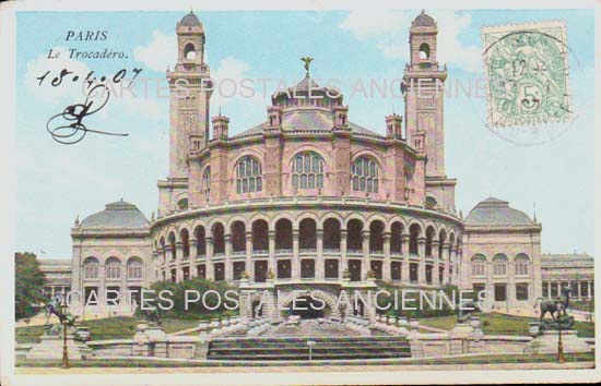 Cartes postales anciennes > CARTES POSTALES > carte postale ancienne > cartes-postales-ancienne.com Ile de france Paris Paris 16eme