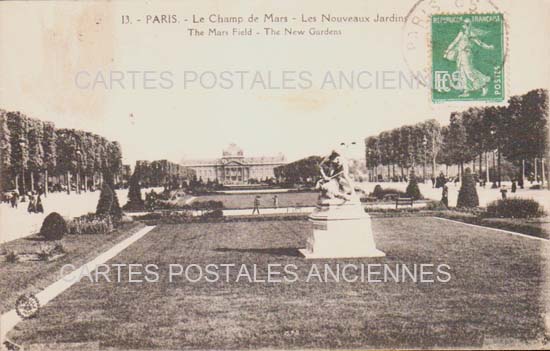 Cartes postales anciennes > CARTES POSTALES > carte postale ancienne > cartes-postales-ancienne.com Ile de france Paris Paris 7eme