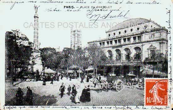 Cartes postales anciennes > CARTES POSTALES > carte postale ancienne > cartes-postales-ancienne.com Ile de france Paris Paris 1er