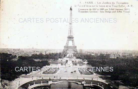 Cartes postales anciennes > CARTES POSTALES > carte postale ancienne > cartes-postales-ancienne.com Ile de france Paris Paris 16eme