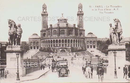 Cartes postales anciennes > CARTES POSTALES > carte postale ancienne > cartes-postales-ancienne.com Ile de france Paris Paris 16eme