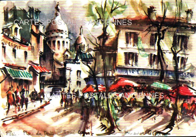 Cartes postales anciennes > CARTES POSTALES > carte postale ancienne > cartes-postales-ancienne.com Ile de france Paris Paris 18eme