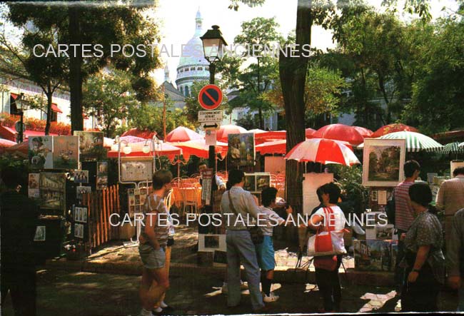 Cartes postales anciennes > CARTES POSTALES > carte postale ancienne > cartes-postales-ancienne.com Ile de france Paris Paris 18eme