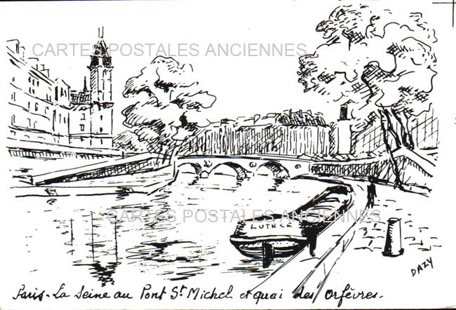 Cartes postales anciennes > CARTES POSTALES > carte postale ancienne > cartes-postales-ancienne.com Ile de france Paris Paris 1er