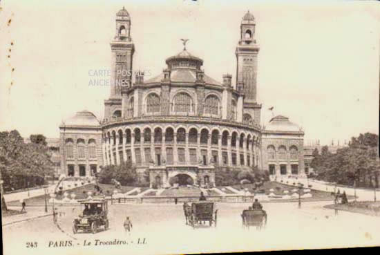 Cartes postales anciennes > CARTES POSTALES > carte postale ancienne > cartes-postales-ancienne.com Ile de france Paris Paris 16eme