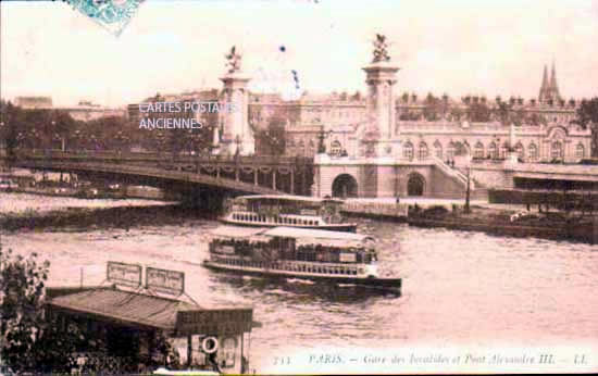 Cartes postales anciennes > CARTES POSTALES > carte postale ancienne > cartes-postales-ancienne.com Ile de france Paris Paris 7eme