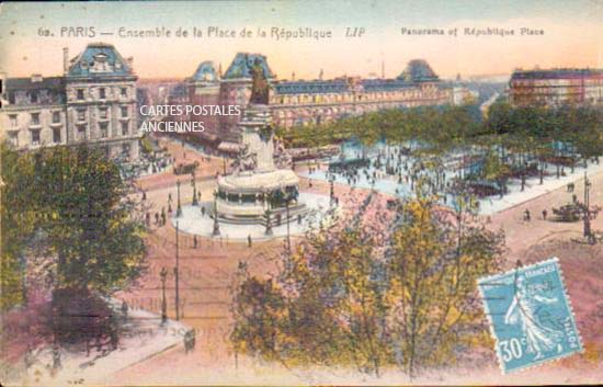 Cartes postales anciennes > CARTES POSTALES > carte postale ancienne > cartes-postales-ancienne.com Ile de france Paris Paris 11eme