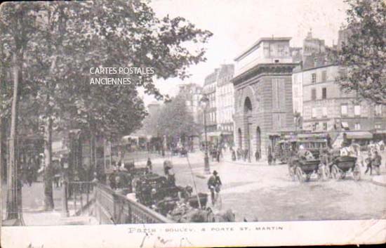 Cartes postales anciennes > CARTES POSTALES > carte postale ancienne > cartes-postales-ancienne.com Ile de france Paris Paris 10eme