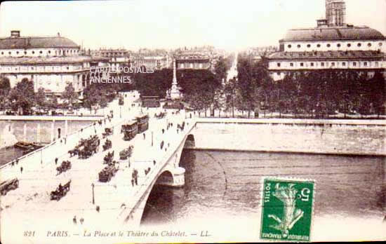 Cartes postales anciennes > CARTES POSTALES > carte postale ancienne > cartes-postales-ancienne.com Ile de france Paris Paris 1er