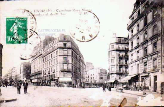 Cartes postales anciennes > CARTES POSTALES > carte postale ancienne > cartes-postales-ancienne.com Ile de france Paris Paris 5eme