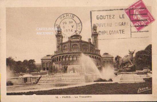 Cartes postales anciennes > CARTES POSTALES > carte postale ancienne > cartes-postales-ancienne.com Ile de france Paris Paris 16eme