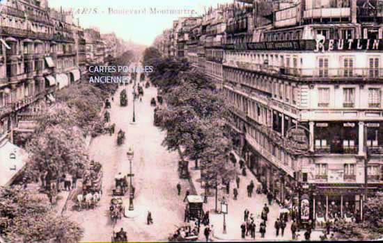 Cartes postales anciennes > CARTES POSTALES > carte postale ancienne > cartes-postales-ancienne.com Ile de france Paris Paris 9eme