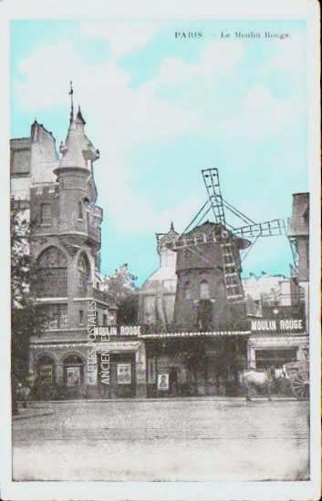 Cartes postales anciennes > CARTES POSTALES > carte postale ancienne > cartes-postales-ancienne.com Ile de france Paris Paris 18eme