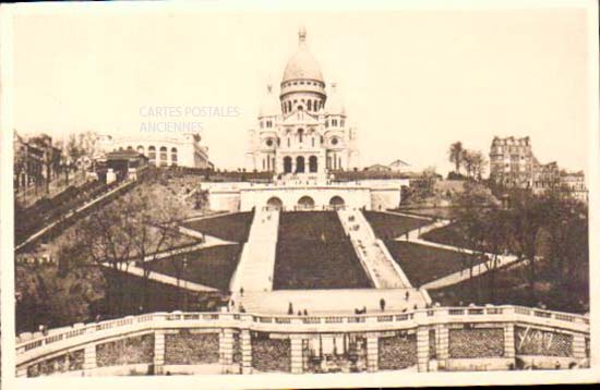 Cartes postales anciennes > CARTES POSTALES > carte postale ancienne > cartes-postales-ancienne.com Ile de france Paris Paris 18eme