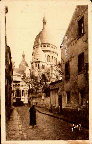 Cartes postales anciennes > CARTES POSTALES > carte postale ancienne > cartes-postales-ancienne.com Ile de france Paris Paris 18eme