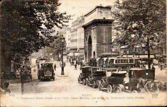 Cartes postales anciennes > CARTES POSTALES > carte postale ancienne > cartes-postales-ancienne.com Ile de france Paris Paris 10eme