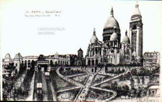 Cartes postales anciennes > CARTES POSTALES > carte postale ancienne > cartes-postales-ancienne.com Ile de france Paris Paris 18eme