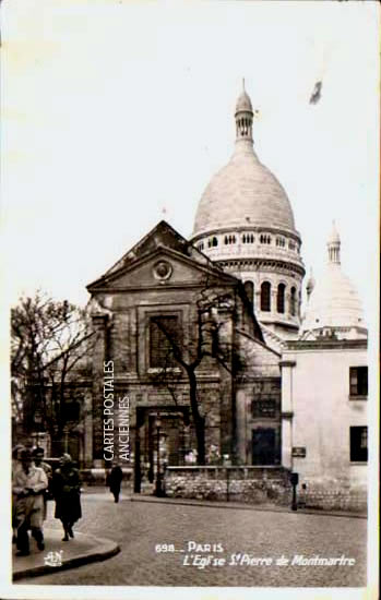 Cartes postales anciennes > CARTES POSTALES > carte postale ancienne > cartes-postales-ancienne.com Ile de france Paris Paris 18eme