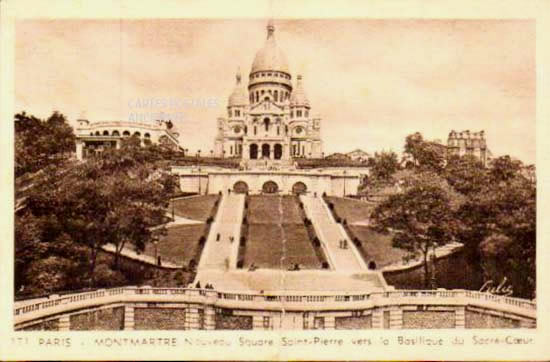 Cartes postales anciennes > CARTES POSTALES > carte postale ancienne > cartes-postales-ancienne.com Ile de france Paris Paris 18eme