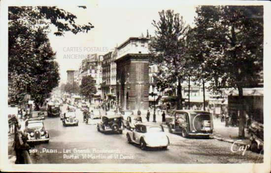 Cartes postales anciennes > CARTES POSTALES > carte postale ancienne > cartes-postales-ancienne.com Ile de france Paris Paris 10eme