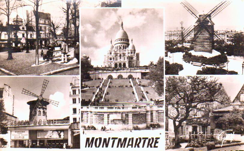 Cartes postales anciennes > CARTES POSTALES > carte postale ancienne > cartes-postales-ancienne.com Ile de france Paris Paris 18eme