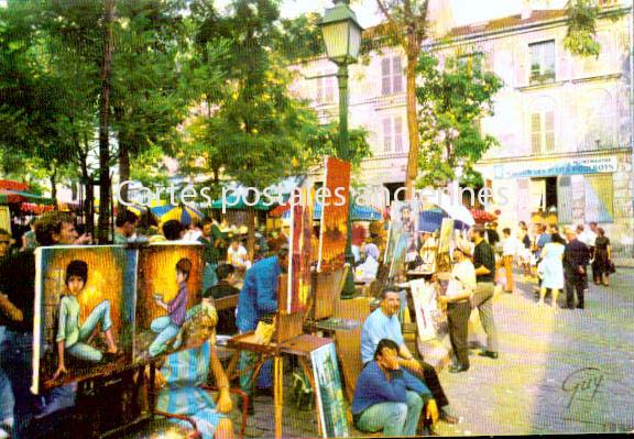 Cartes postales anciennes > CARTES POSTALES > carte postale ancienne > cartes-postales-ancienne.com Ile de france Paris Paris 18eme