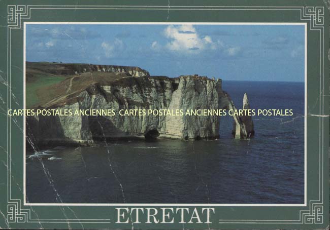 Cartes postales anciennes > CARTES POSTALES > carte postale ancienne > cartes-postales-ancienne.com Normandie Etretat