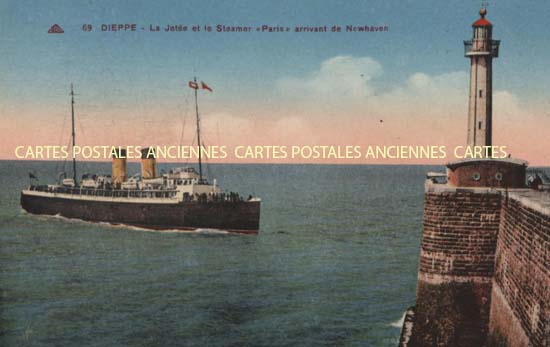 Cartes postales anciennes > CARTES POSTALES > carte postale ancienne > cartes-postales-ancienne.com Normandie Seine maritime Dieppe