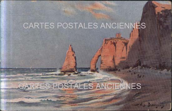 Cartes postales anciennes > CARTES POSTALES > carte postale ancienne > cartes-postales-ancienne.com Normandie Seine maritime Etretat