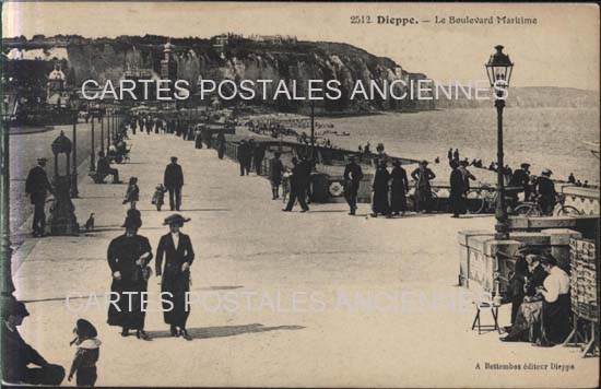 Cartes postales anciennes > CARTES POSTALES > carte postale ancienne > cartes-postales-ancienne.com Normandie Seine maritime Dieppe