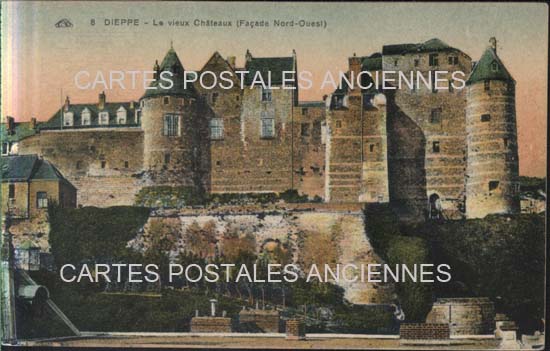 Cartes postales anciennes > CARTES POSTALES > carte postale ancienne > cartes-postales-ancienne.com Normandie Seine maritime Dieppe