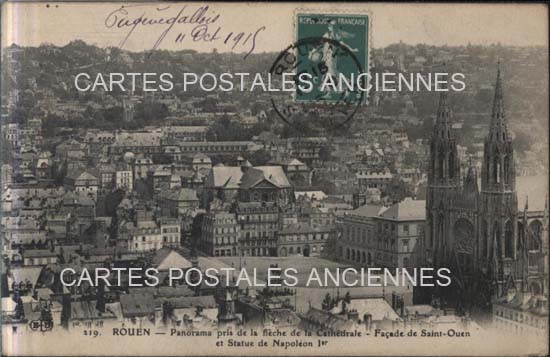 Cartes postales anciennes > CARTES POSTALES > carte postale ancienne > cartes-postales-ancienne.com Normandie Seine maritime Rouen