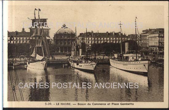 Cartes postales anciennes > CARTES POSTALES > carte postale ancienne > cartes-postales-ancienne.com Normandie Seine maritime Le Havre