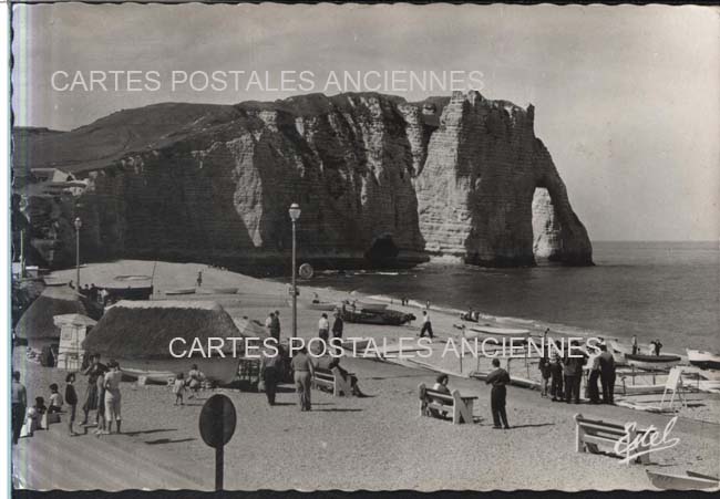 Cartes postales anciennes > CARTES POSTALES > carte postale ancienne > cartes-postales-ancienne.com Normandie Seine maritime Etretat