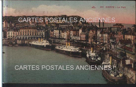 Cartes postales anciennes > CARTES POSTALES > carte postale ancienne > cartes-postales-ancienne.com Normandie Seine maritime Dieppe