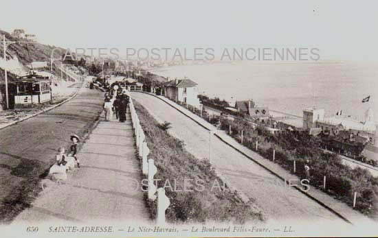 Cartes postales anciennes > CARTES POSTALES > carte postale ancienne > cartes-postales-ancienne.com Normandie Seine maritime Sainte Adresse