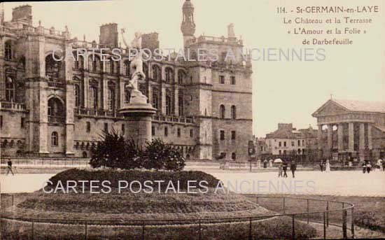 Cartes postales anciennes > CARTES POSTALES > carte postale ancienne > cartes-postales-ancienne.com Ile de france Yvelines Saint Germain En Laye