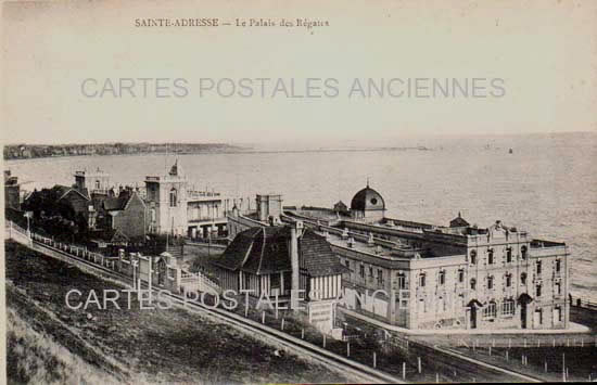 Cartes postales anciennes > CARTES POSTALES > carte postale ancienne > cartes-postales-ancienne.com Normandie Seine maritime Sainte Adresse