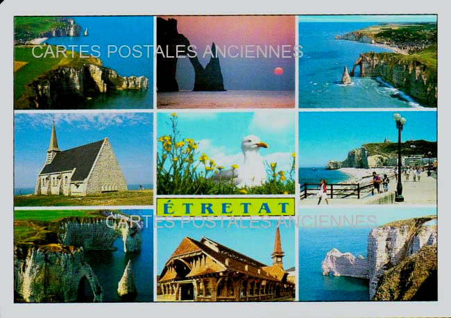 Cartes postales anciennes > CARTES POSTALES > carte postale ancienne > cartes-postales-ancienne.com Normandie Seine maritime Etretat