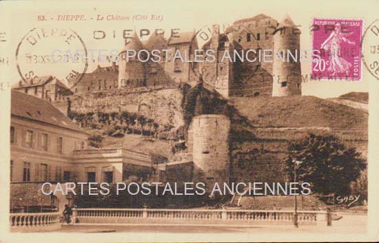 Cartes postales anciennes > CARTES POSTALES > carte postale ancienne > cartes-postales-ancienne.com Normandie Seine maritime Dieppe