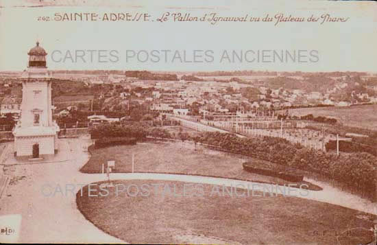 Cartes postales anciennes > CARTES POSTALES > carte postale ancienne > cartes-postales-ancienne.com Normandie Seine maritime Sainte Adresse